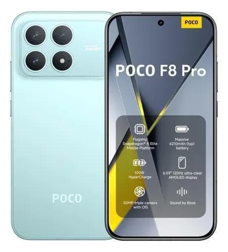 Celular Xiaomi Poco F8 Pro 5G 12gb 256gb - Azul