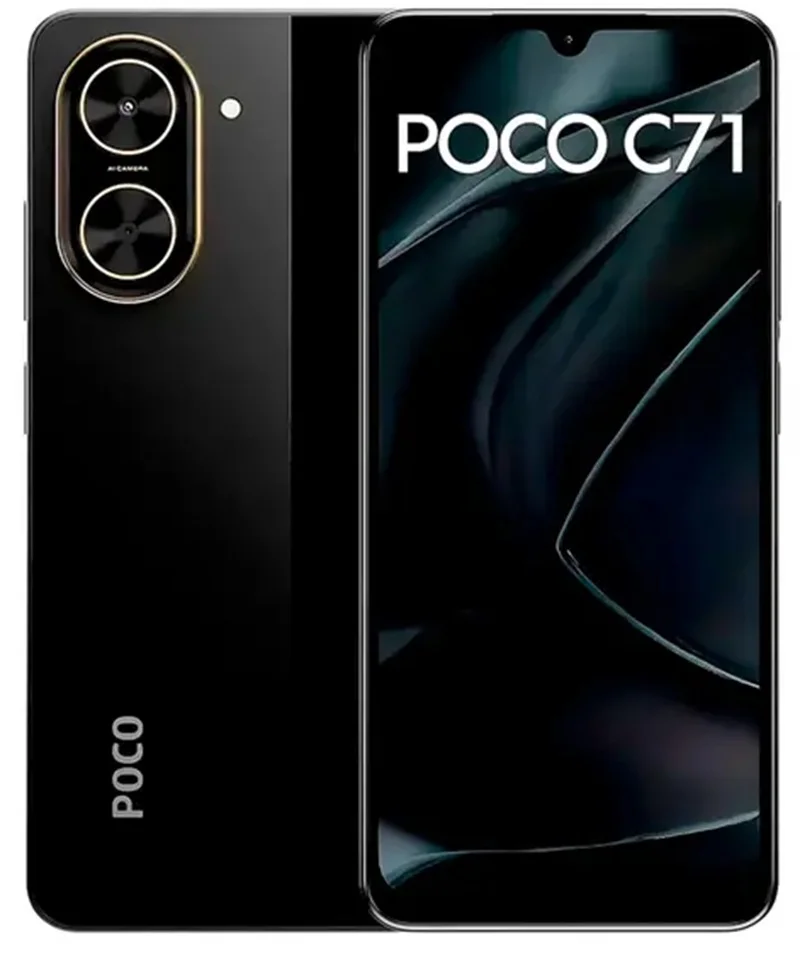 Celular Xiaomi Poco C71 4gb 64gb - Preto